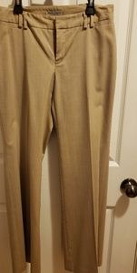 Pair of petite Banana Republic taupe pleated pants